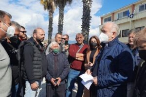Ο Δήμαρχος Ι.Π. Μεσολογγίου Κώστας Λύρος στο πλευρό των αγροτών