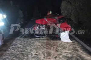 Βόνιτσα: Μετωπική σύγκρουση δύο οχημάτων νεκρός ένας 80χρονος οδηγός