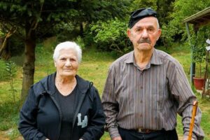 Ο κύριος Ανδρέας 90 και η κυρία Πανωραία 85 ετών στον Εμπεσό Αιτωλοακαρνανίας