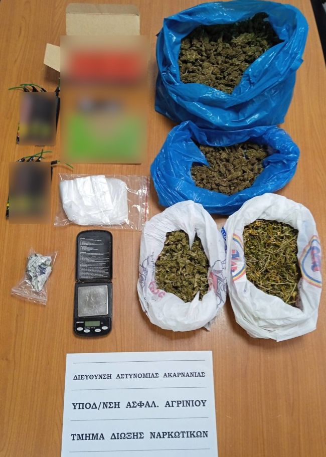 5 6 2024 Συνελήφθη άνδρας για διακίνηση ναρκωτικών στην Αιτωλοακαρνανία