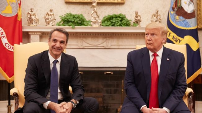 mitsotakis trump