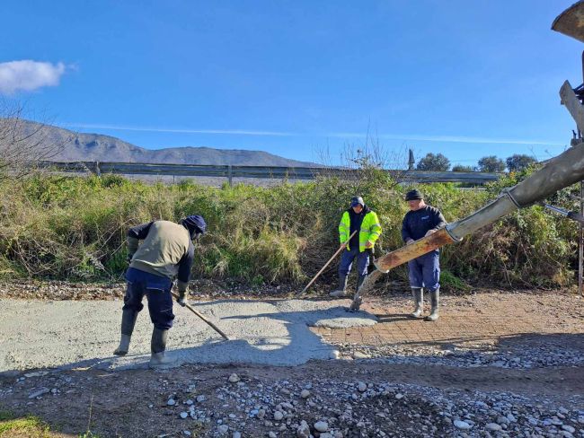 Τσιμεντόστρωση Άγιος Στέφανος Κουβαράς 17 ΦΕΒ 2025 (1)