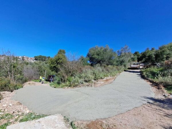 Τσιμεντόστρωση Κοινότητα Παπαδάτου 6 Μαρ 2025 (2)