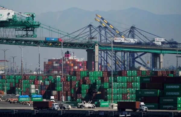 los angeles port cargo