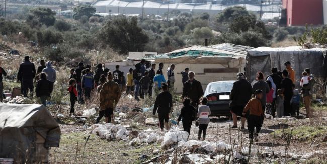 ΚΑΤΑΥΛΙΣΜΟΣ ΡΟΜΑ ΣΤΟΝ ΑΣΠΡΟΠΥΡΓΟ (ΓΙΩΡΓΟΣ ΚΟΝΤΑΡΙΝΗΣ/eurokinissi)