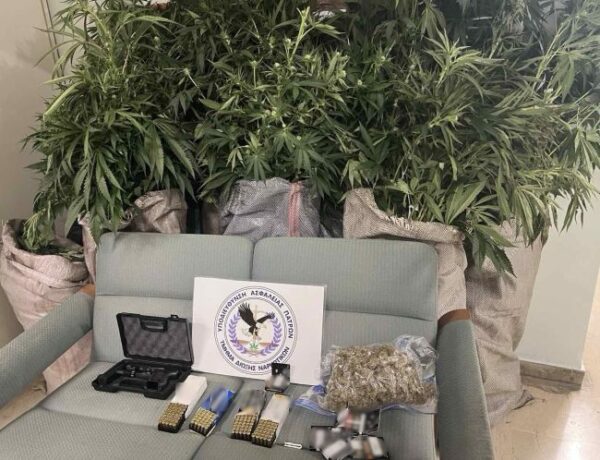19 11 2025 Σύλληψη για καλλιέργεια και διακίνηση ναρκωτικών στην Πάτρα