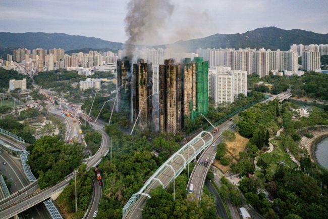 hong kong fire
