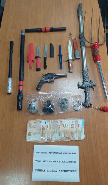 10 01 2026 Σύλληψη δυο ανδρών για διακίνηση ναρκωτικών και παράβαση της νομοθεσίας περί όπλων