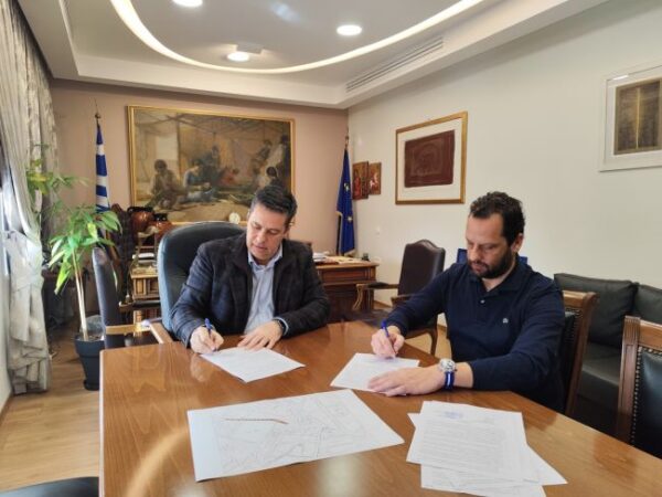 Υπογραφή Ανάπλαση Προυσιωτίσσης και κοινόχρηστων χώρων πέριξ