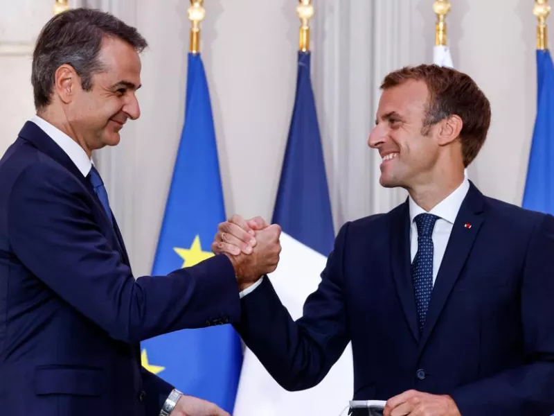 macron mitsotakis