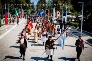 Αναστάσιμη Θεία Λειτουργία στον Κήπο των Ηρώων