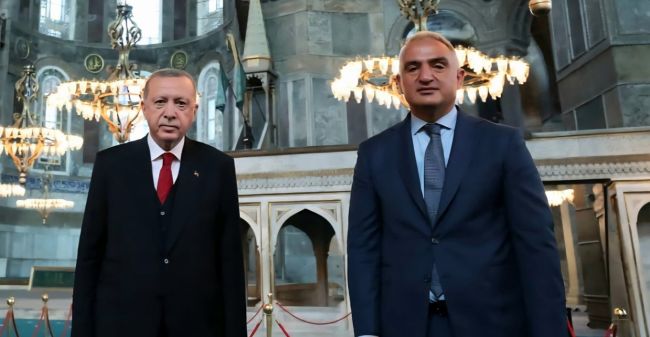 maketa erdogan agia sofia
