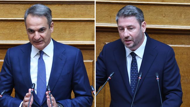 xrwma mitsotakis androulakis