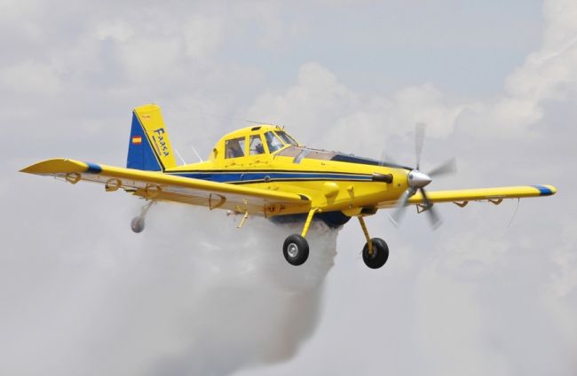 air tractor arrendado por