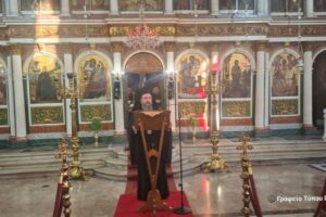 Έναρξη Εσπερινών Κηρυγμάτων  Μητροπολίτου Αιτωλοακαρνανίας στην Ι. Π. Μεσολογγίου